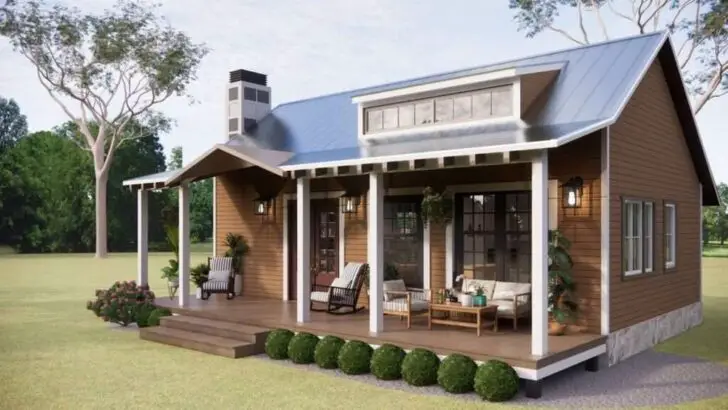 Fantastic Tiny House with a Beautiful Layout And Enchanting