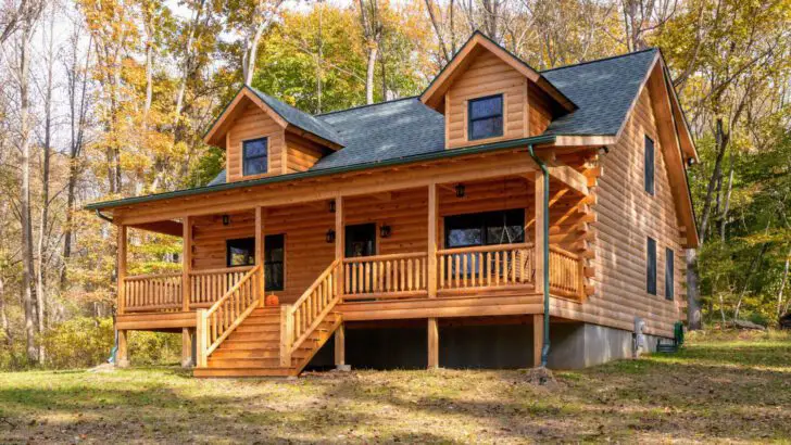 The Best Log Cabin In Hoosier National Forest And Enchanting