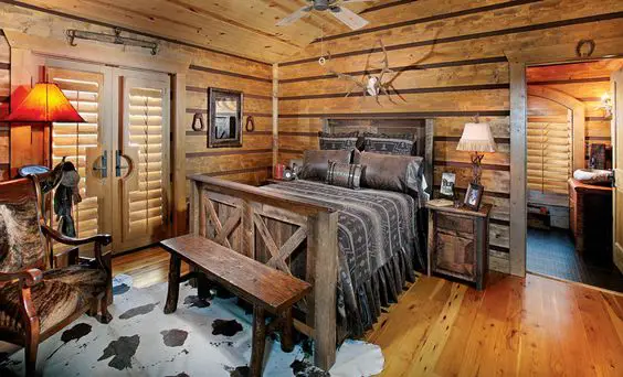 Cozy log cabin