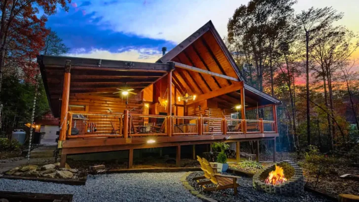 Stunning Log Cabin Living Embracing Rustic Luxury