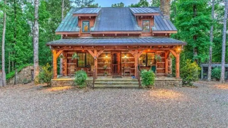 Luxury Log Cabin Exploring The Arkansas Timberlake Model