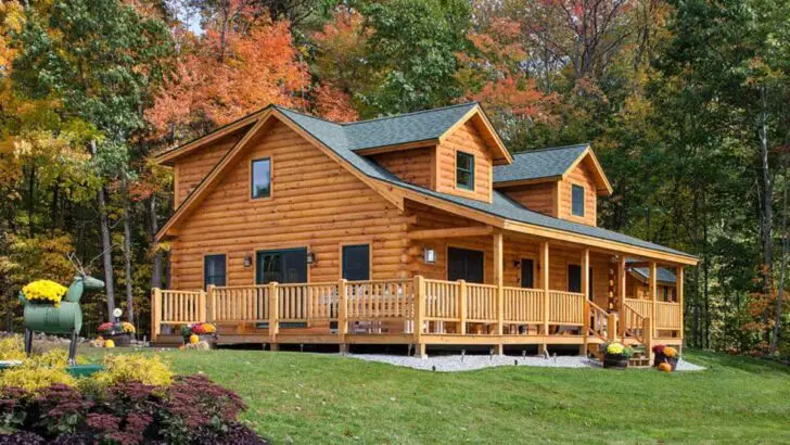 The Best Log Cabin A Modern Retreat In A Classic Setting