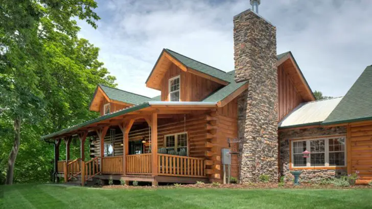 Luxury Log Cabin A Detailed Look At The Pennsylvania Hillside Haven
