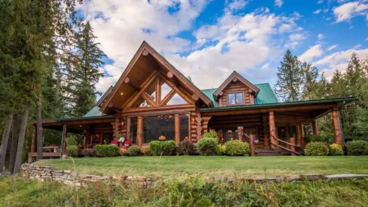 The Best Log Cabin A Dream Home In The Wilderness
