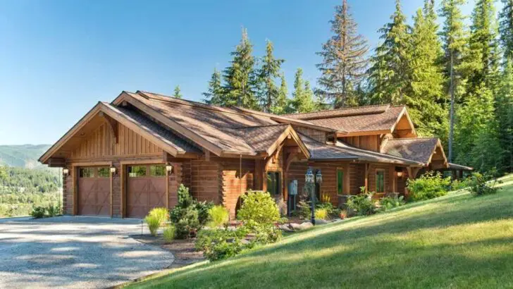 Stunning Log Cabin Elegance Discovering The Silver Valley Home