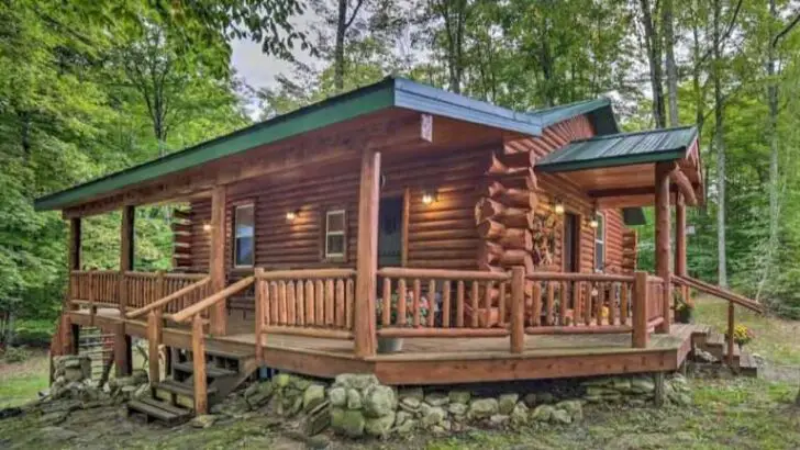 Fantastic Log Cabin A Tranquil Escape In Nature’s Embrace