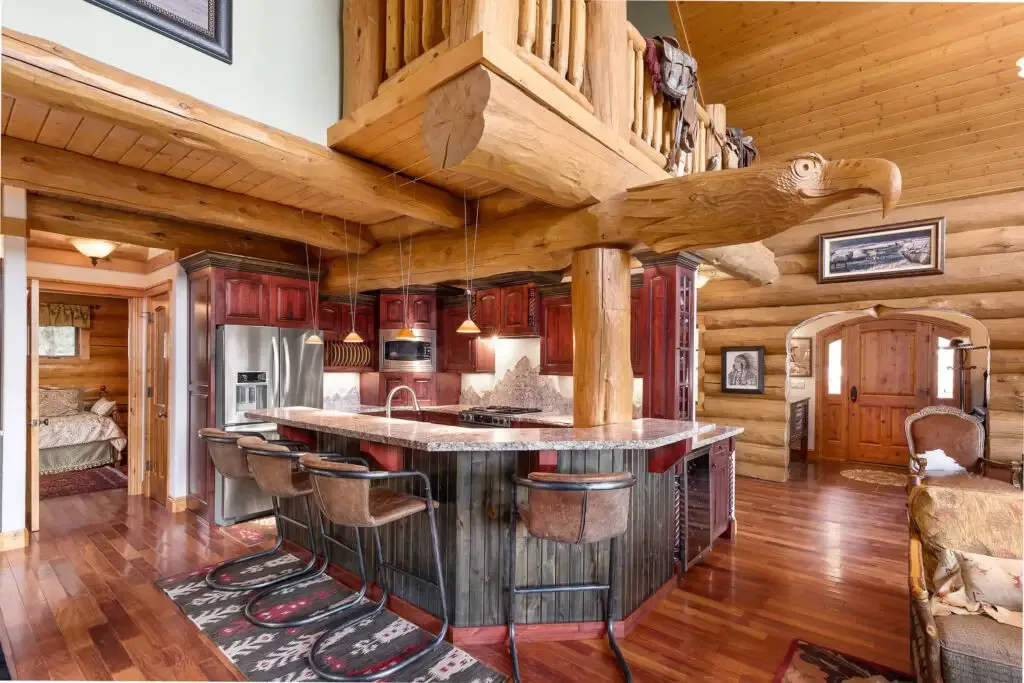 Amazing log cabin