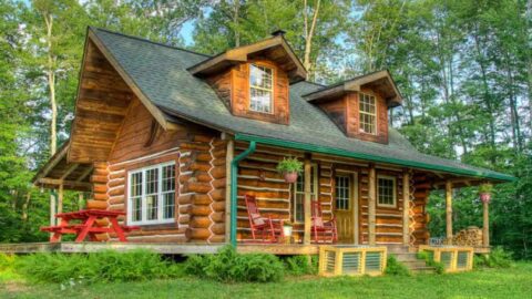 Stunning Log Cabin A Journey Through Time And Style