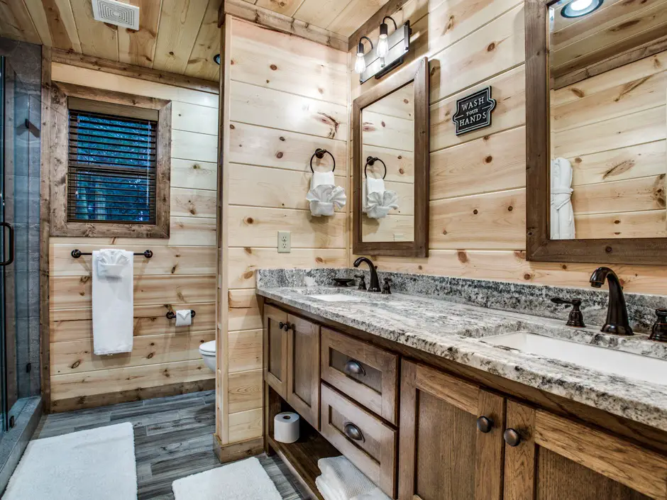 Luxury log cabin