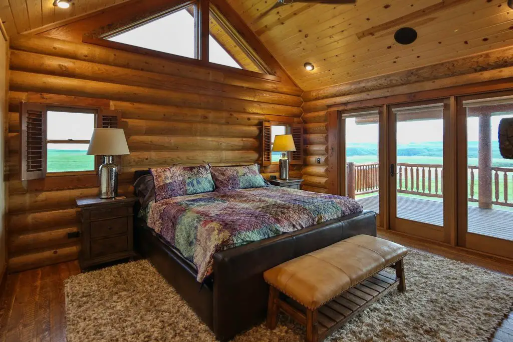 Beautiful log cabin