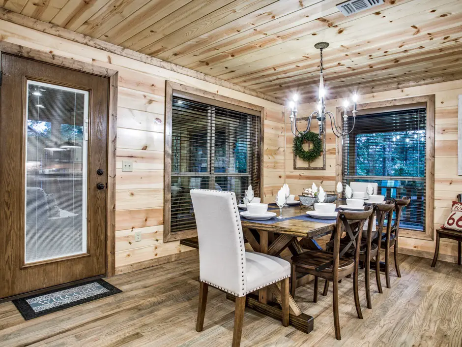 Luxury log cabin