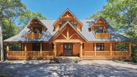 Charming Log Cabin Tour To Get Away To Rustic Luxury