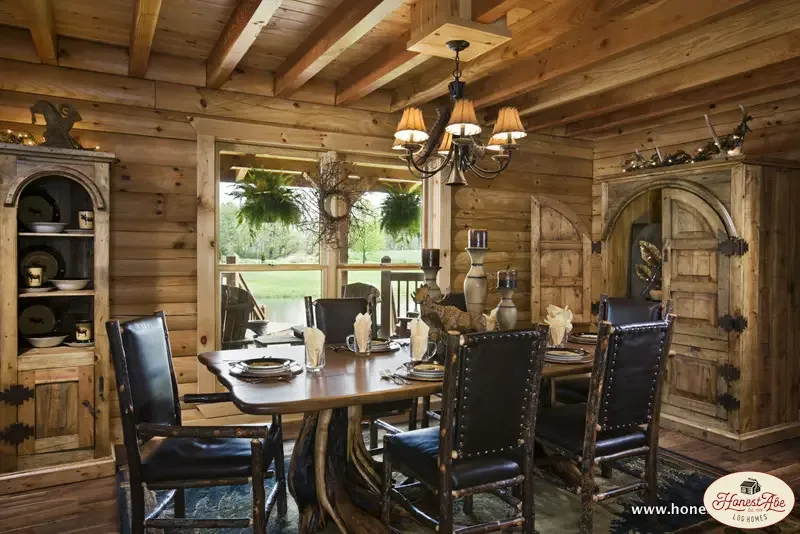 Beautiful log cabin