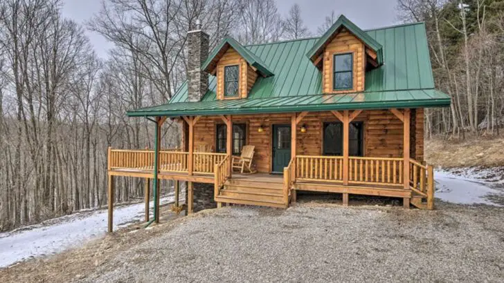 Wonderful Log Cabin Modern Comfort Meets Rustic Charm