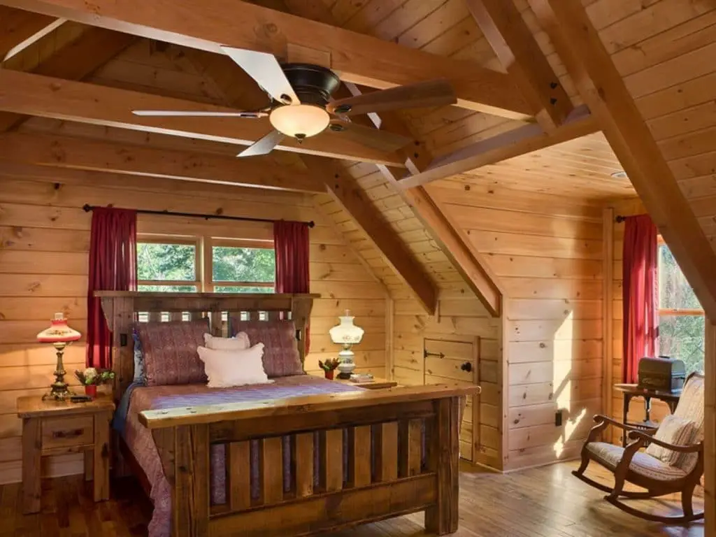 Stunning log cabin