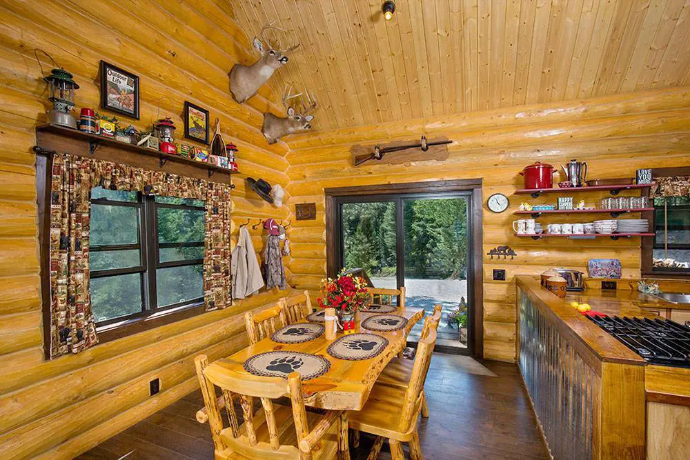 charming log cabin