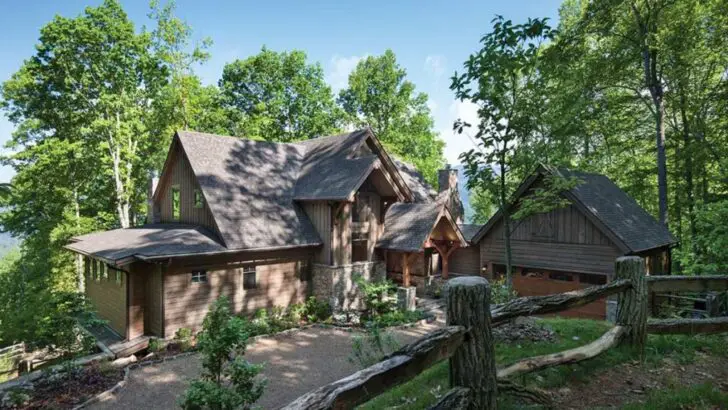 Gorgeous Log Cabin Tour A Breathtaking Timber Frame Home In North Carolina