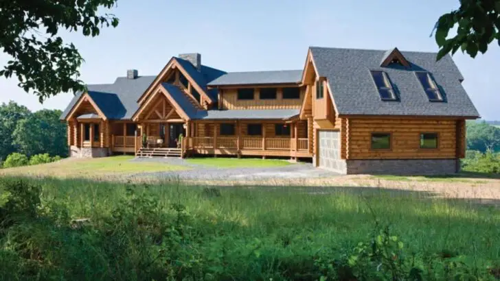 Amazing Log Cabin Dreams A Look Inside The Stunning Moorefield Layout