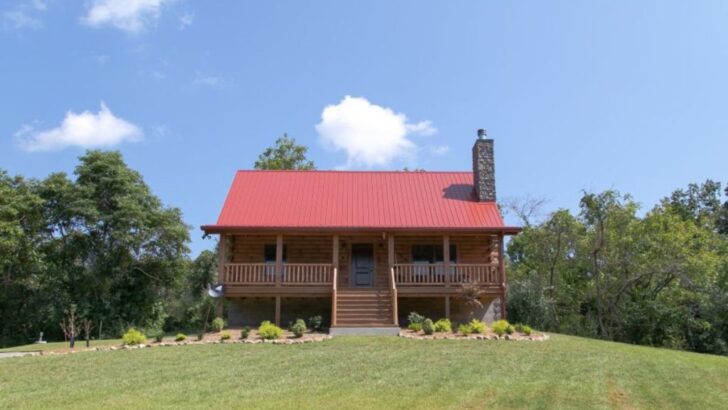 Cozy Log Cabin Gem For Family Retreats And Enchanting