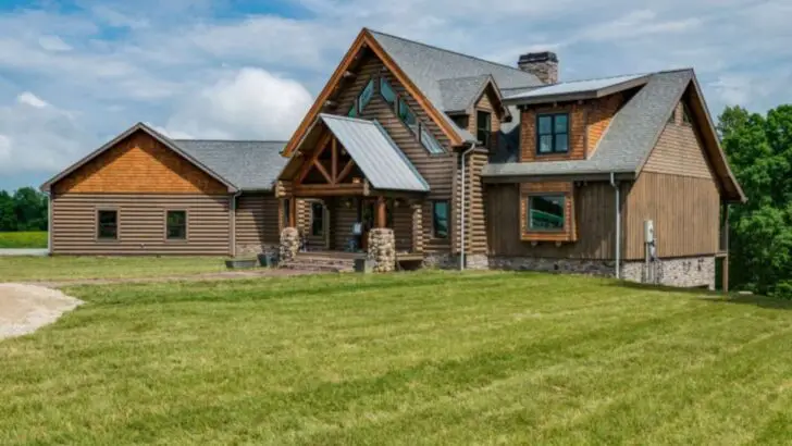 Stunning Log Cabin A Tour Of The Patterson Family Retreat