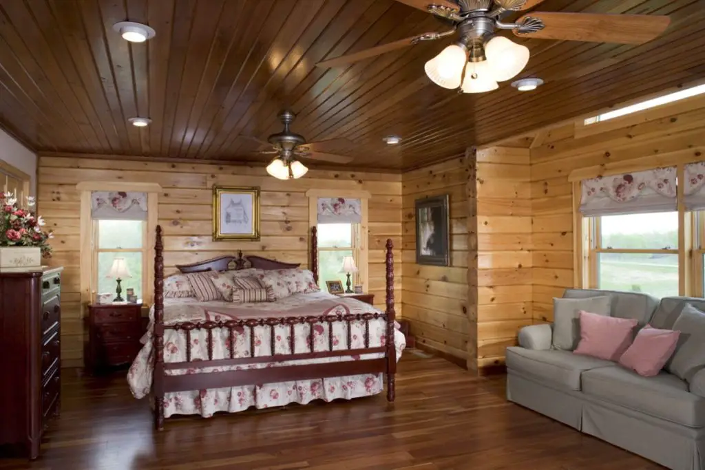 Beautiful log cabin