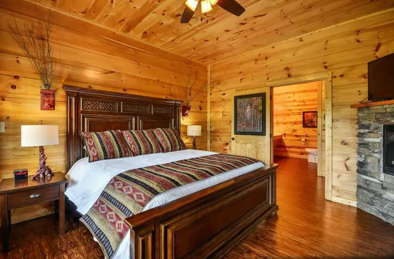 Beautiful log cabin