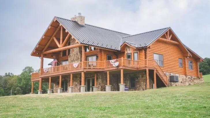 Luxury Log Cabin Living: A Dream Home Tour Of The Shiloh