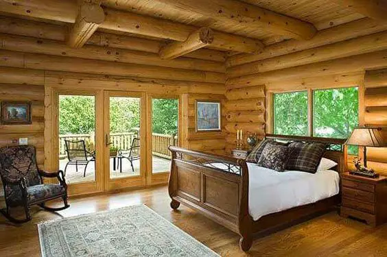 Luxury log cabin