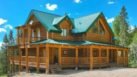 Charming Log Cabin With Beautiful Views And Enchantments