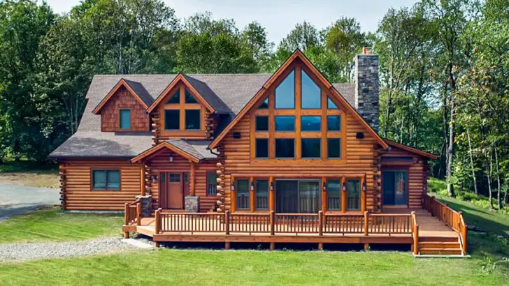 Amazing Log Cabin A Dream-Turned Reality Home Tour