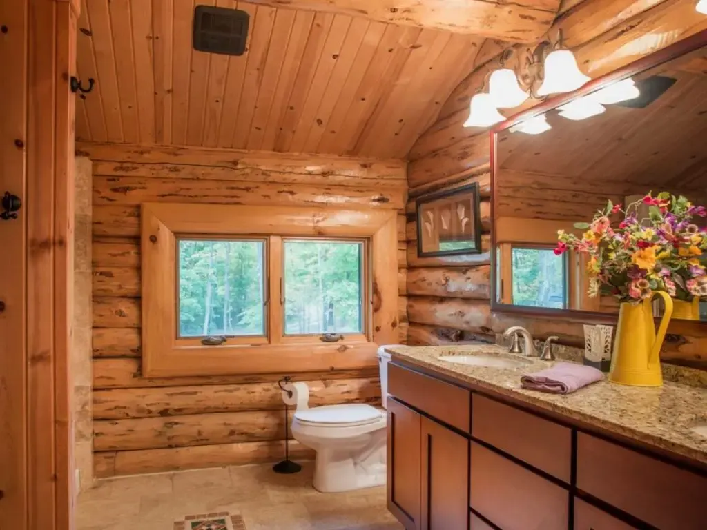 Fantastic log cabin