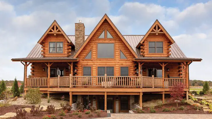 Bear Rock’s Charming Log Cabin High-End Features