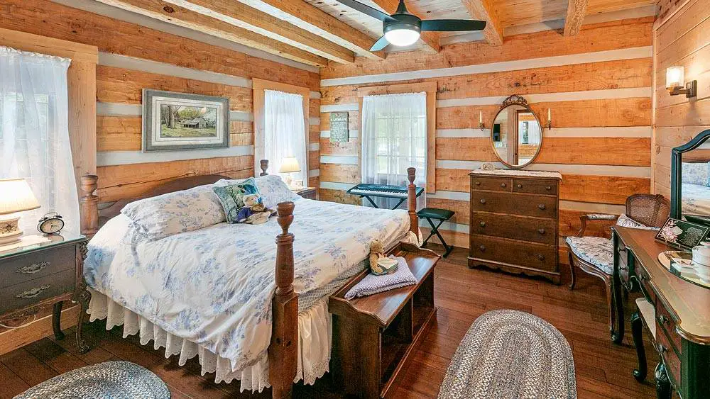 Beautiful log cabin