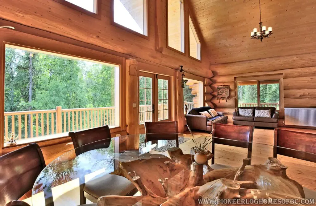 A Spacious Log Cabin Tour With Stunning Views And Enchanting