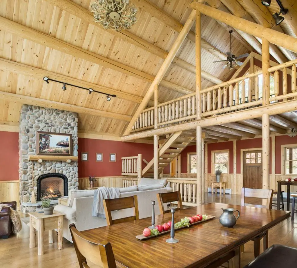 Classic log cabin