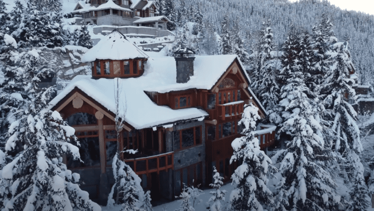 Wonderful Log Cabin This $13,750,000 Whistler Luxury Ski Chalet – EV Exclusive