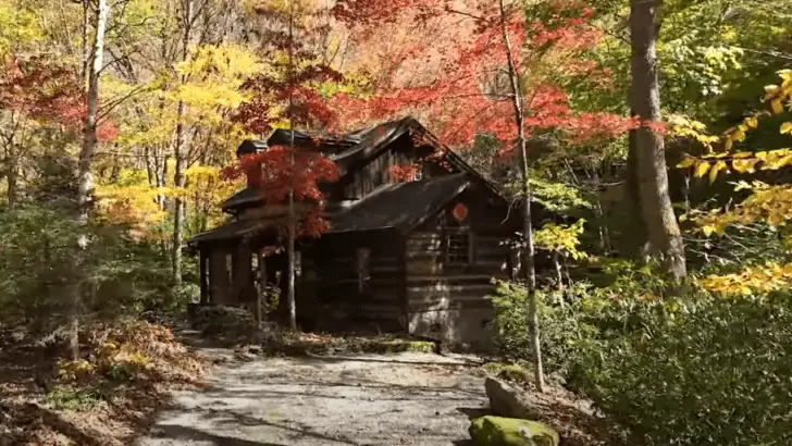 Stunning Log Cabin With A Lovely Design And A Magical Feel