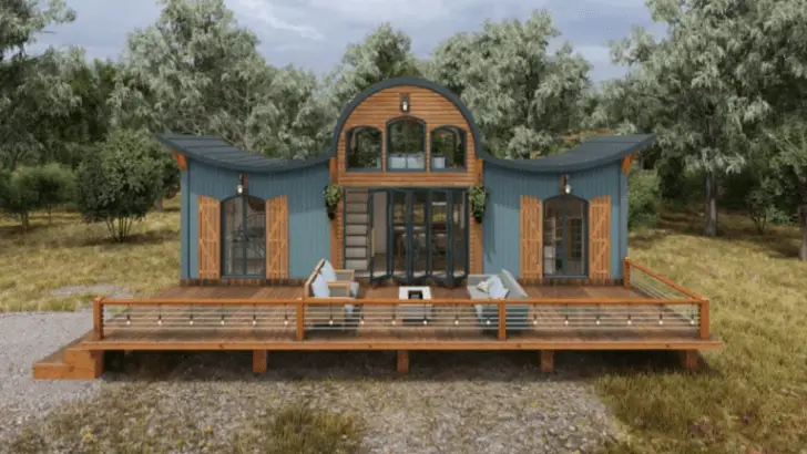 Gorgeous Tiny House With A Amazing Design And Delightful