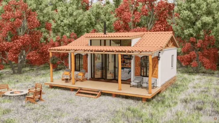 Classic Tiny House Unveiling The Eco-Friendly Opulence Of A Luxury