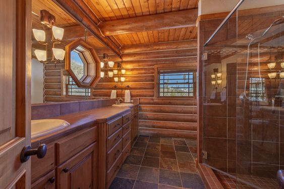 Magical log cabin