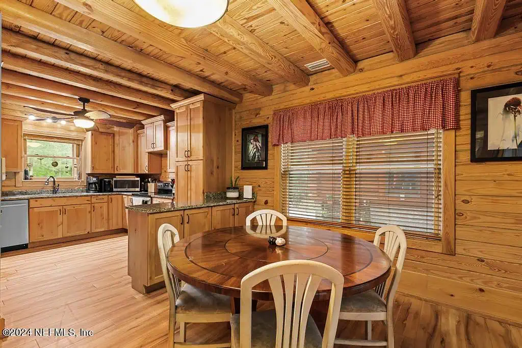 Classic log cabin