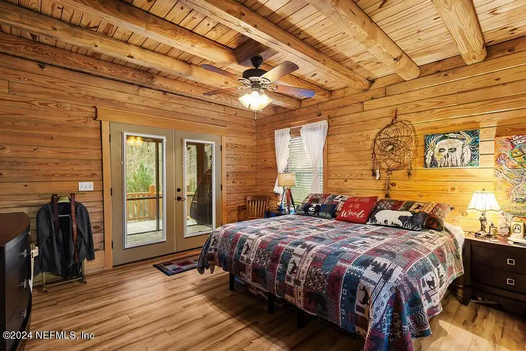 Classic log cabin