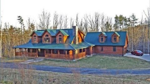 A Tour Of The Beautiful Modern Log Cabin Ascutney And Incredible