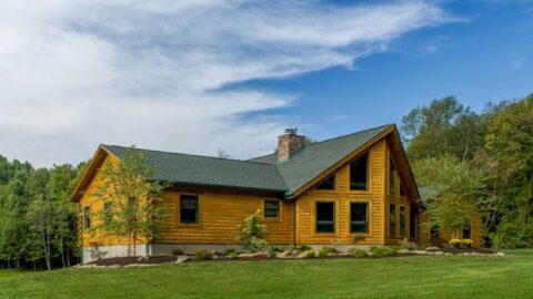 Beautiful Log Cabin A Look Inside The Stunning Reinhold Design