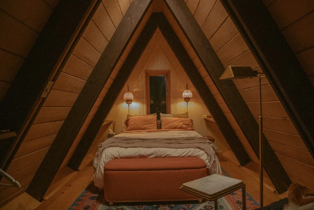 charming A-frame cabin