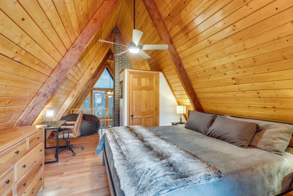 Beautiful A-frame cabin