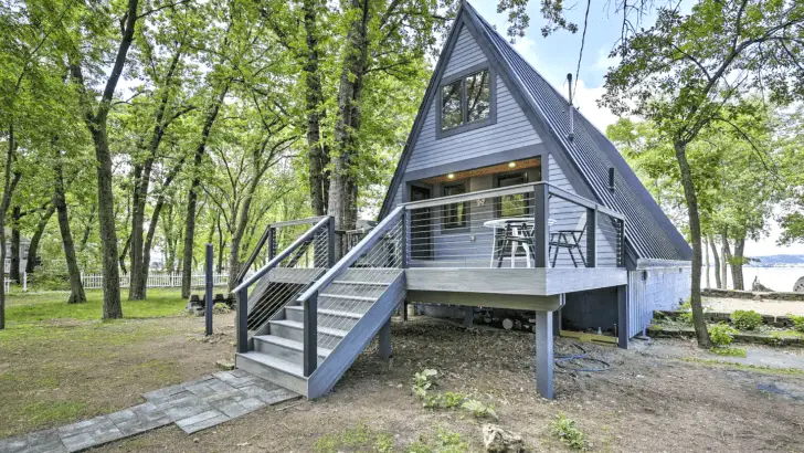 The Best A-Frame Cabin With Stunning Views And Fascinating