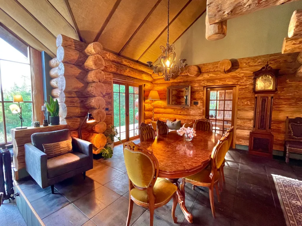 Enchanting log cabin