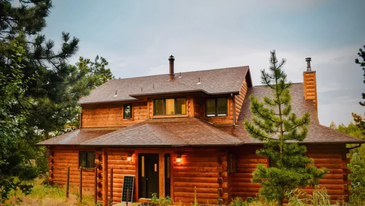 Fantastic Log Cabin Mountain Lodge Getaway For Relaxation