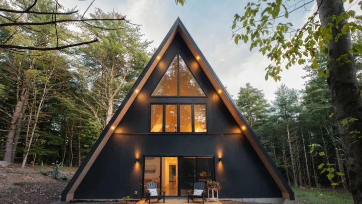 The Best A-Frame Cabin- Secluded Mountain Escape